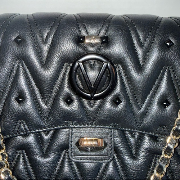 VALENTINO BY MARIO VALENTINO Old Money Designer Alice Leather Shoulder Bag - Picture 6 of 11